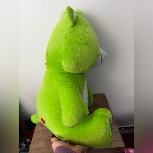Huge green Good Luck shamrock Care Bears bear - Picture 11 of 11